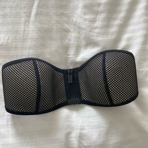 Triangl mesh bandeau swim top